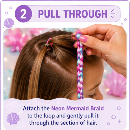 1-minute neon braids Signature Set of 8