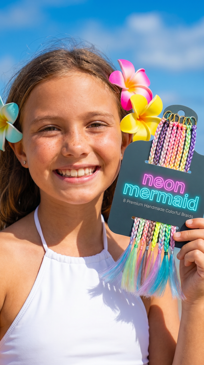 1-minute neon braids Signature Set of 8
