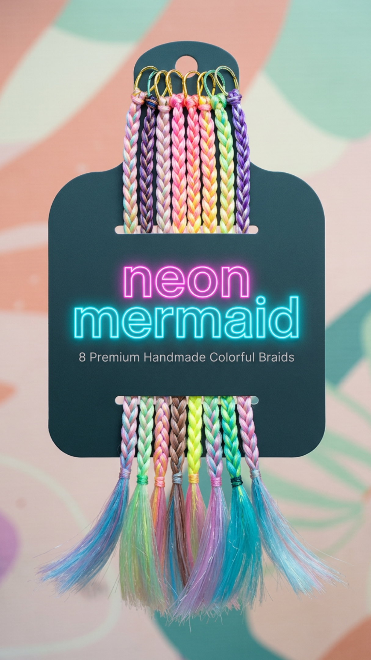 Premium Set - Neon Mermaid Loaded Braid Set